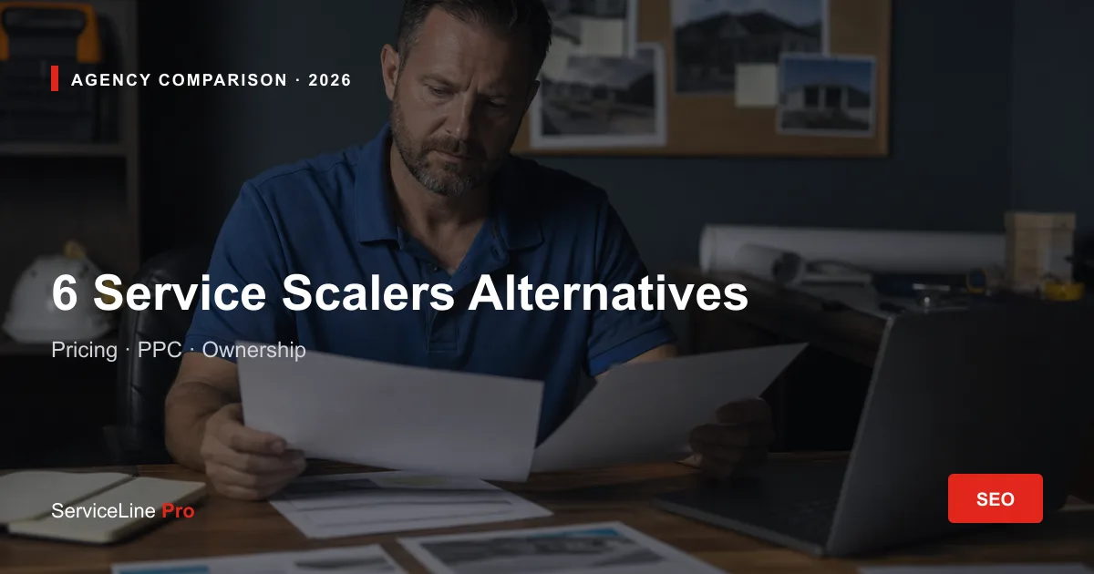 The 6 best Service Scalers alternatives for home service contractors in 2026